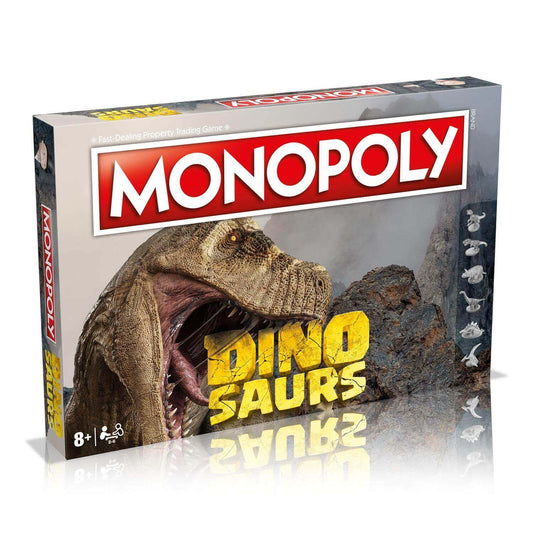 Dinosaurs Monopoly Board Game - Exclusive Edition | Cờ Tỷ Phú Khủng Long | Winning Moves
