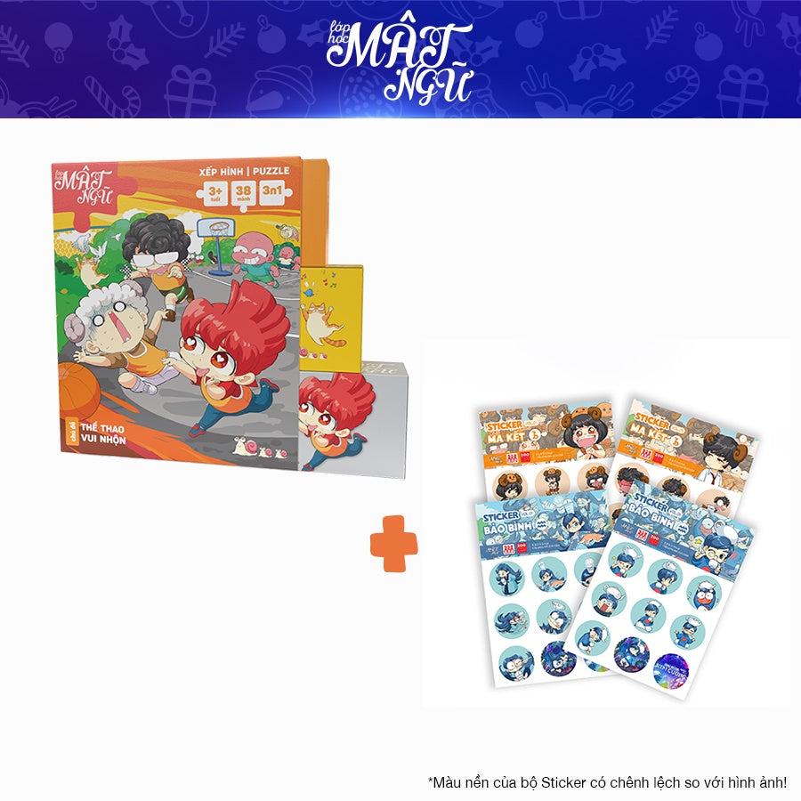 Xếp Hình Puzzle Mato Nhiều Cấp Độ - Đồ Chơi Trí Tuệ Lớp Học Mật Ngữ - Board Game VN Board Game VN Store - ảnh 3 - Board games