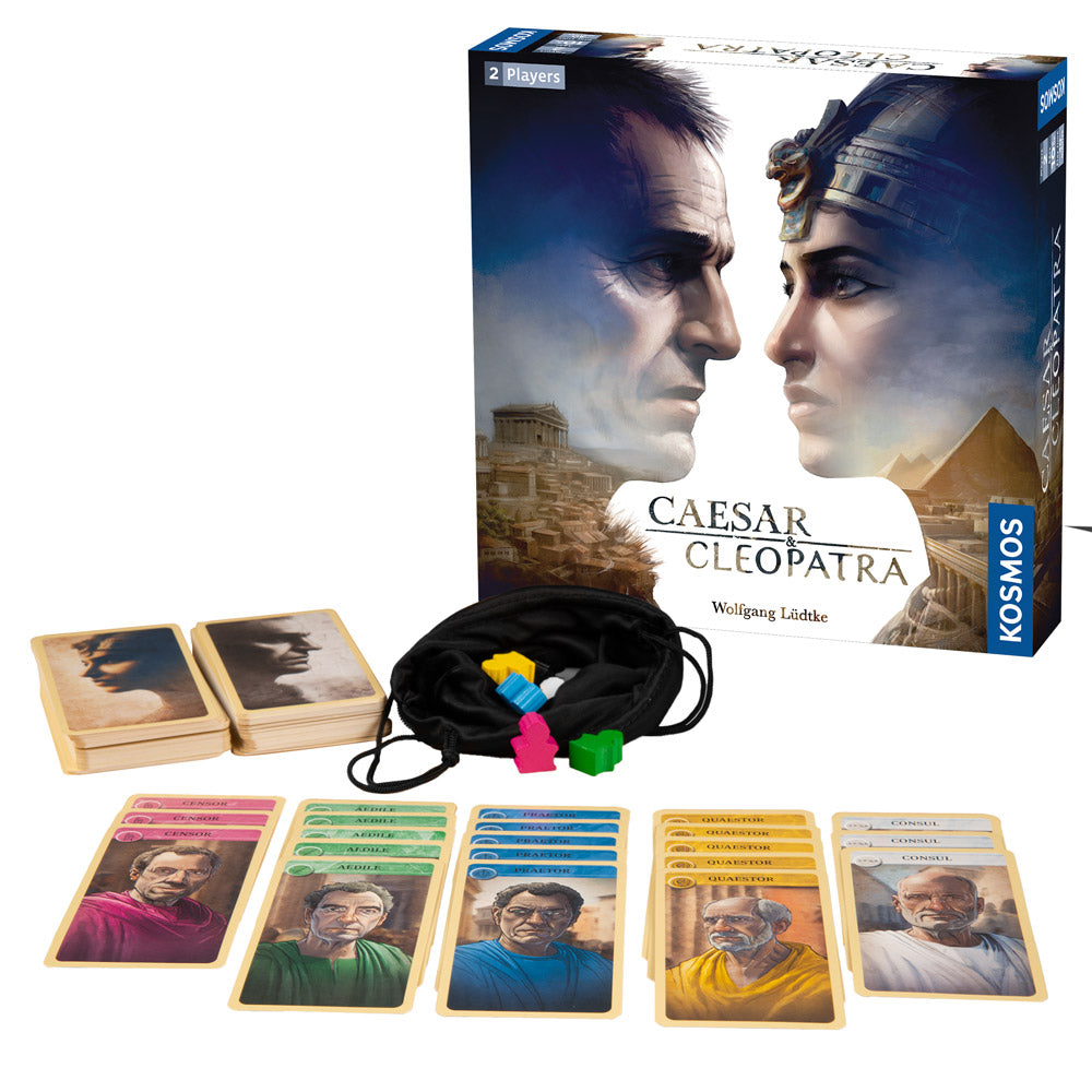 Caesar & Cleopatra - Board Game Chiến Thuật Thẻ Bài 2 Người - Thames & Kosmos - Hình ảnh sản phẩm
