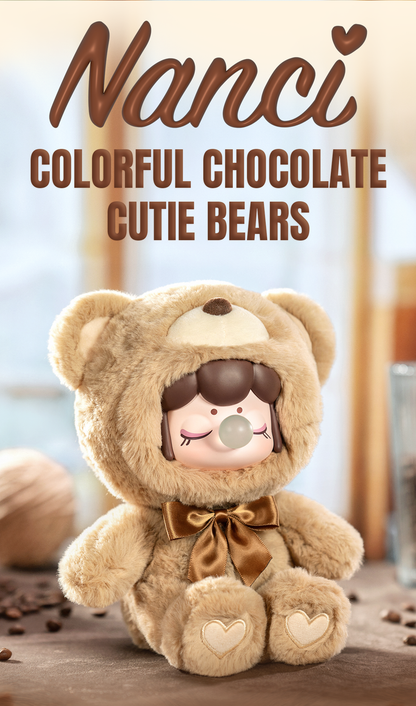 Nanci Plush Chocolate Bear - Gấu bông bí ẩn - Rolife
