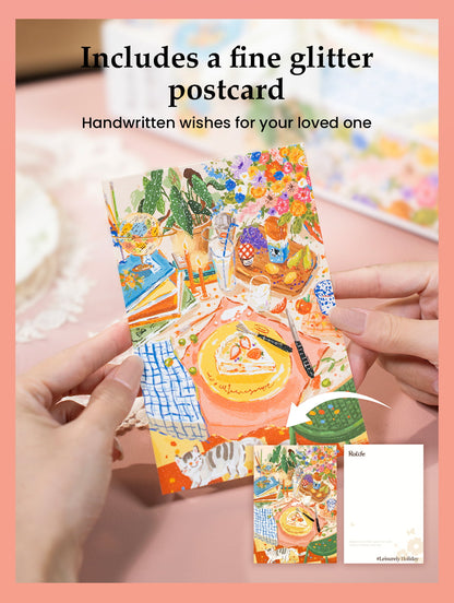 Rolife 1000 Piece Jigsaw Puzzle - Leisurely Holiday PT002 - Bộ tranh xếp hình 1000 mảnh cao cấp