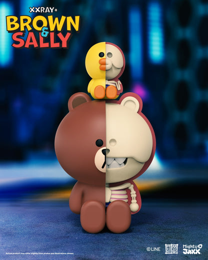 XXRAY PLUS BROWN & SALLY - Mô Hình Figure Giải Phẫu Limited Edition - Mighty Jaxx