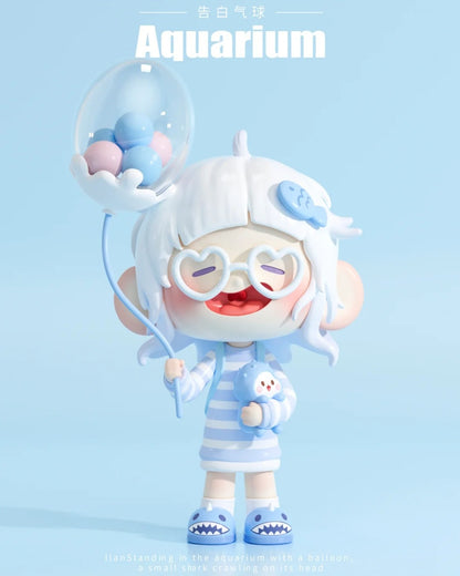 LLan 6.0 (Love Confession Balloon) Mô Hình Art Toy Blindbox GOHO - Hình ảnh bổ sung 4