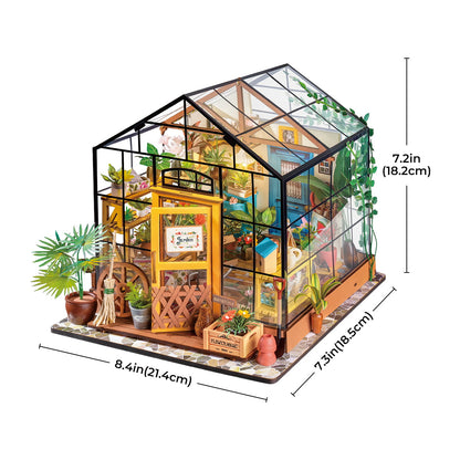 Rolife Cathy's Flower House DG104 - Mô hình nhà gỗ tí hon DIY - Rolife