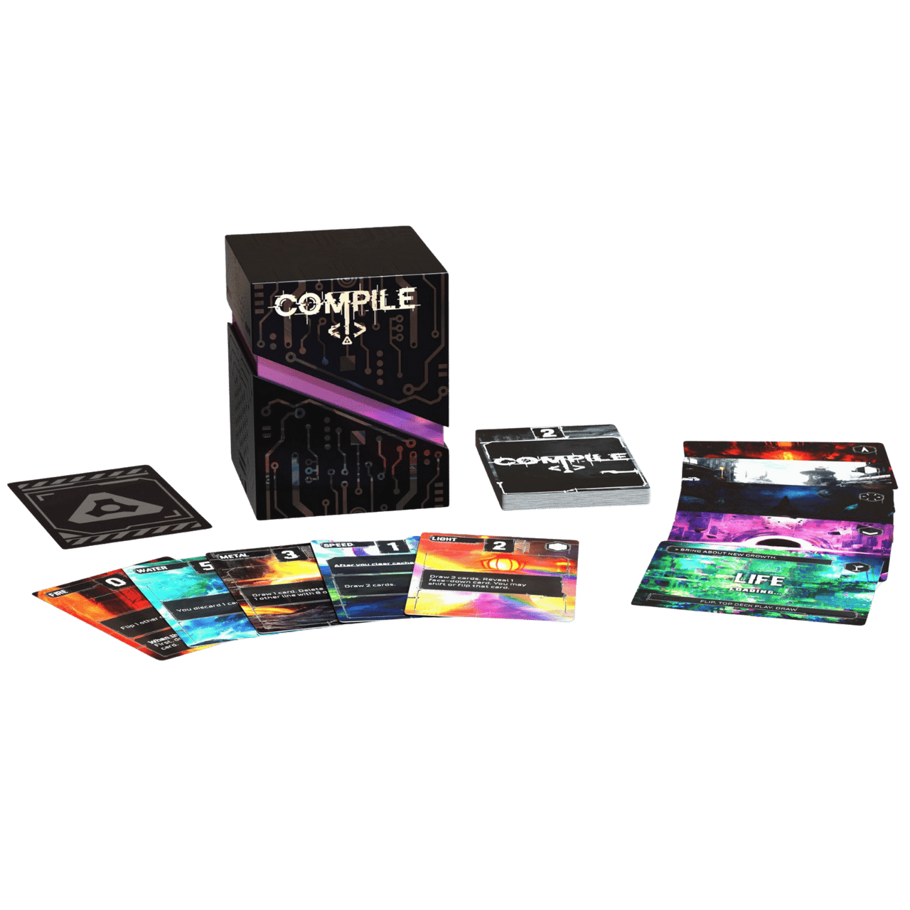 Compile: Main 1 - Board Game Thẻ Bài Chiến Thuật 2 Người - Greater Than Games - Hình ảnh chi tiết 2