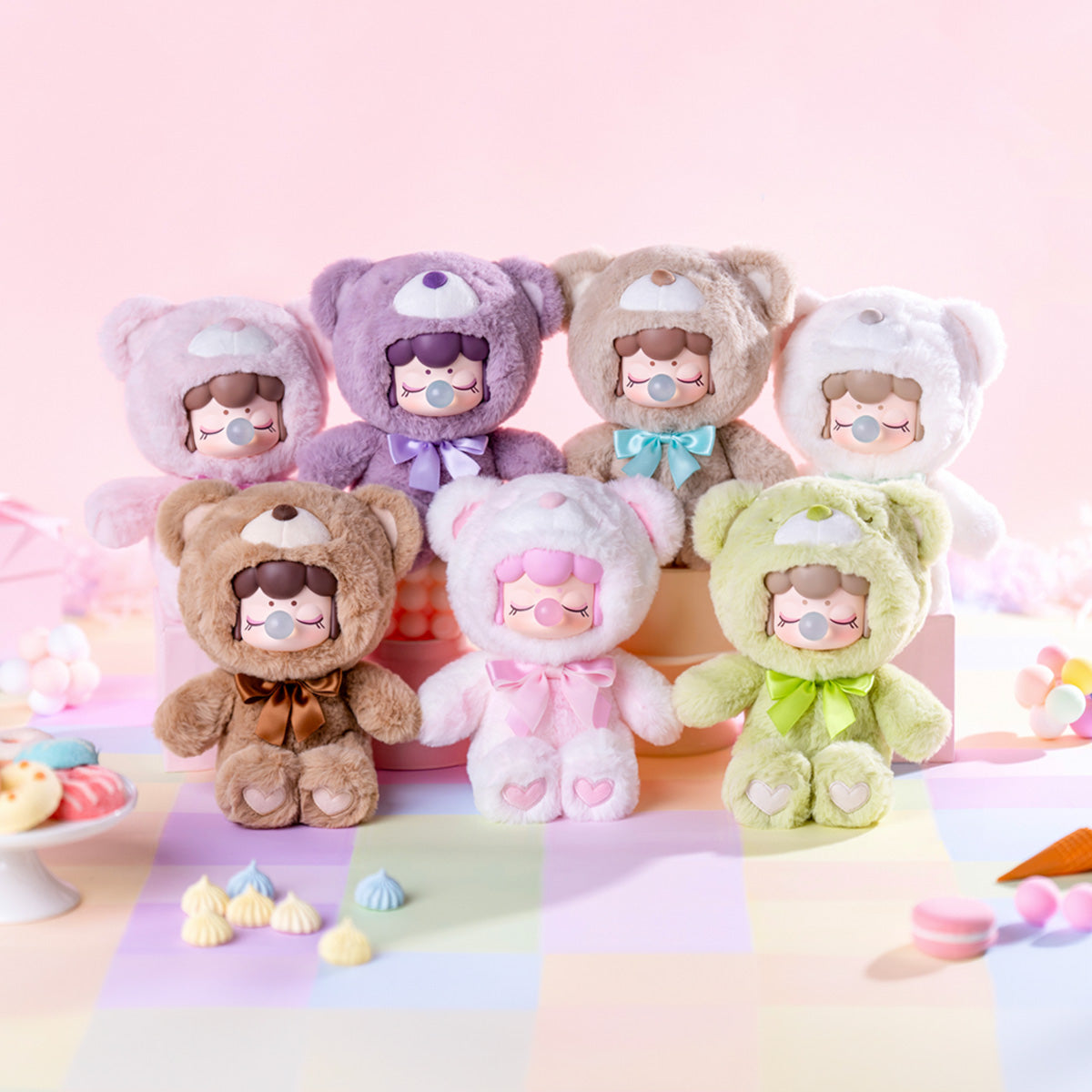 Nanci Plush Chocolate Bear - Gấu bông bí ẩn - Rolife
