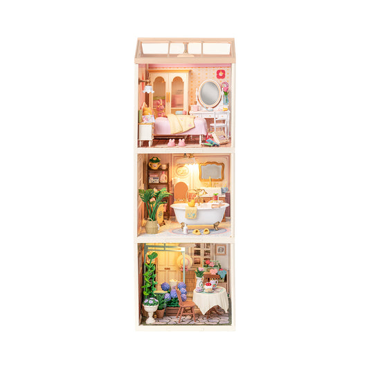 Rolife Super Creator DIY Miniature House - I-Shape Layout - Mô hình nhà búp bê mini lắp ráp 3 trong 1 - Rolife