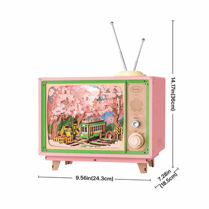 Rolife DIY Music Box - Sakura Dreamy Tour AMT02 - Mô hình gỗ hộp nhạc tự lắp ráp - Rolife