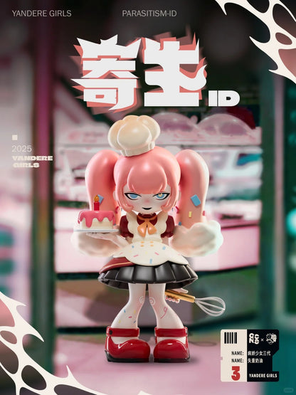 Yandere Girls 3.0 PARASITISM-ID Blind Box Series Mô Hình Art Toy My Own Culture