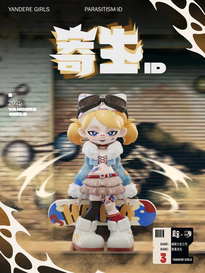 Yandere Girls 3.0 PARASITISM-ID Blind Box Series Mô Hình Art Toy My Own Culture