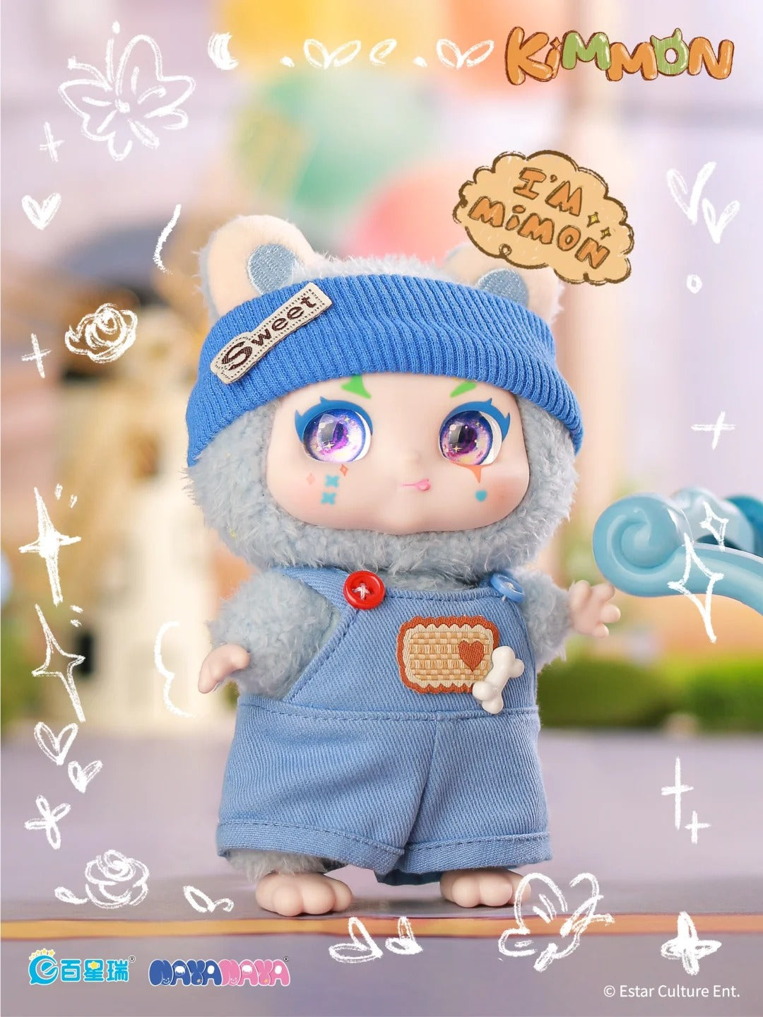KIMMON "I'm MIMON" Plush Blind Box - Đồ Chơi Mô Hình Bông Bất Ngờ - NAYANAYA - Hình ảnh bổ sung 6
