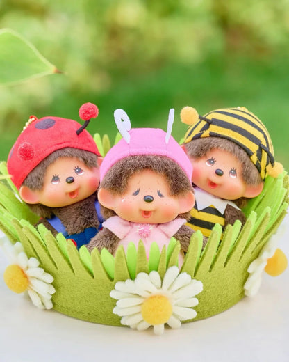 Monchhichi Big Face SS Keychain - Móc Khóa Thú Bông Monchhichi Chính Hãng - Hình ảnh sản phẩm