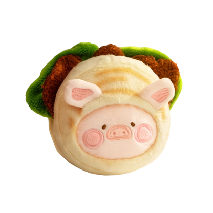 LULU THE PIGGY LU'S TABLE - FOOD HUNTER SERIES PLUSH KEYCHAIN BLINDBOX