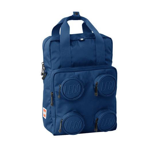 LEGO Signature Brick 2x2 Backpack - Earth Blue - Balo Gạch LEGO Cao Cấp - LEGO - Hình ảnh sản phẩm