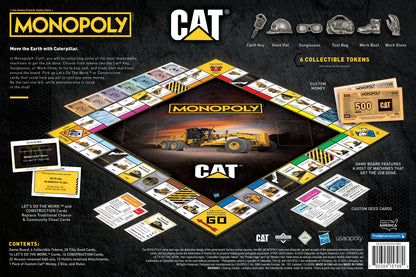 MONOPOLY®: Caterpillar - Cờ tỷ phú chủ đề máy công trình CAT - The Op Games