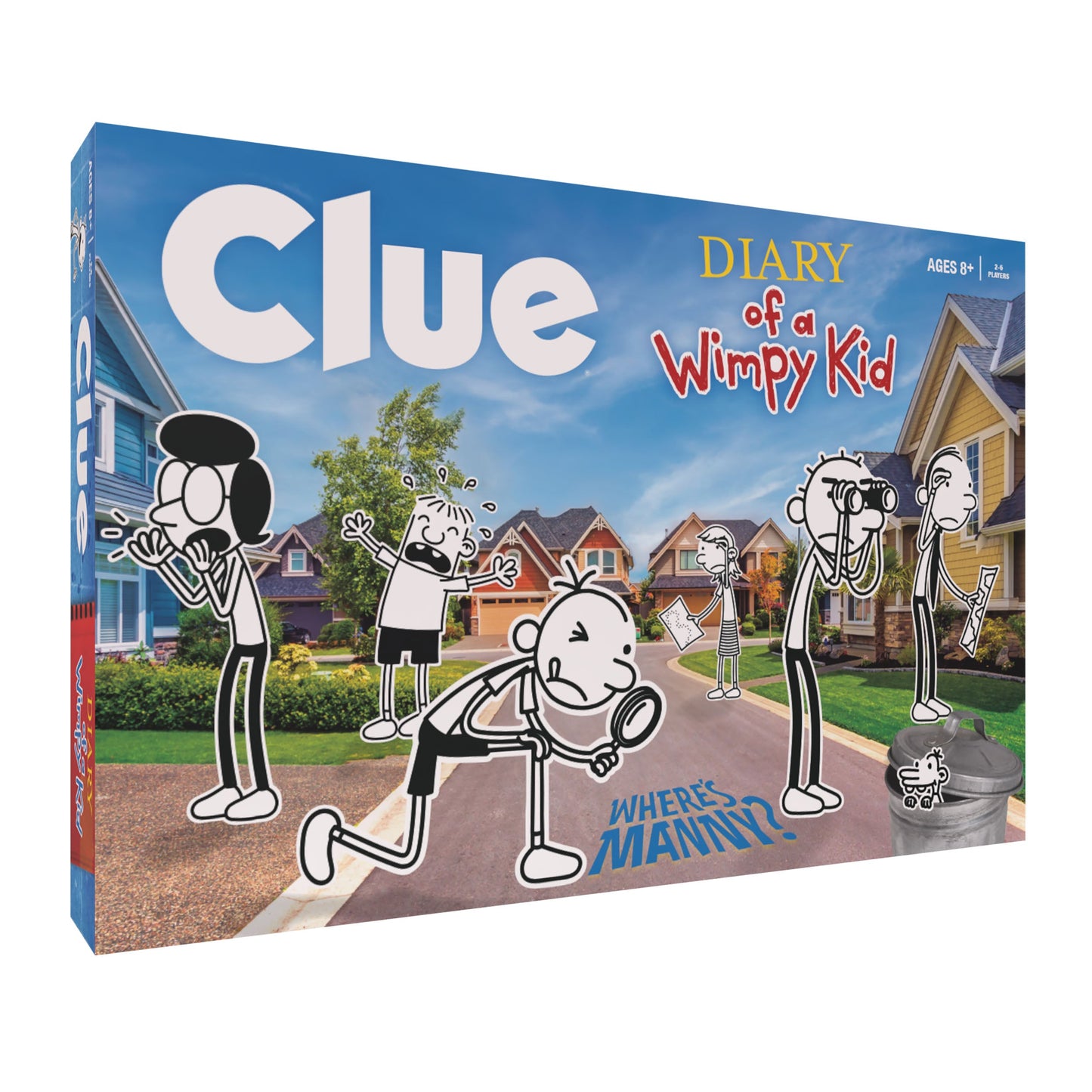 CLUE®: Diary of a Wimpy Kid - Trò chơi board game thám tử - The Op Games