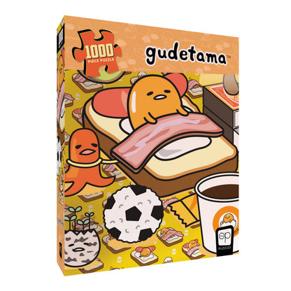 Gudetama “Work From Bed” 1,000 Piece Puzzle - Đồ chơi Ghép hình 1000 mảnh - The Op Games - Hình ảnh sản phẩm
