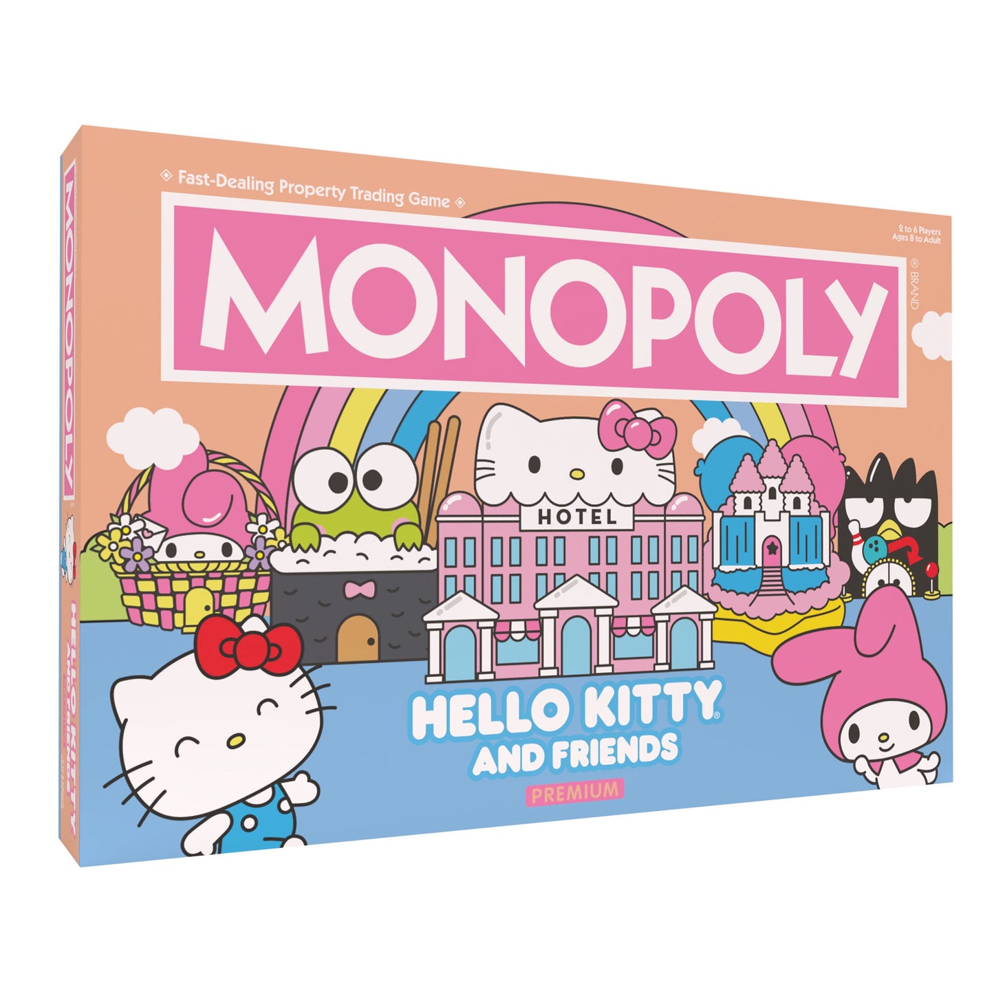 MONOPOLY®: Hello Kitty® and Friends Premium - Cờ Tỷ Phú Bản Cao Cấp - The Op Games