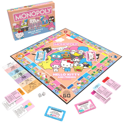 MONOPOLY®: Hello Kitty® and Friends Premium - Cờ Tỷ Phú Bản Cao Cấp - The Op Games