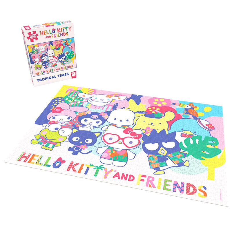 Hello Kitty® and Friends "Tropical Times" 1,000 Piece Puzzle - Trò chơi Xếp hình Jigsaw Puzzle - The Op Games - Hình ảnh chi tiết 2