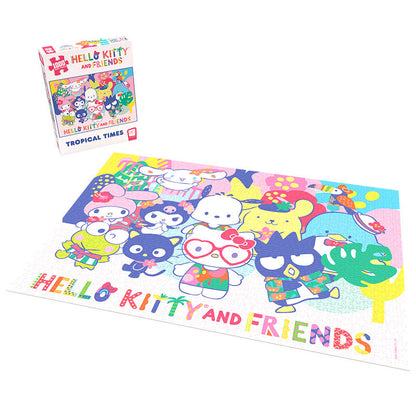 Hello Kitty® and Friends "Tropical Times" 1,000 Piece Puzzle - Trò chơi Xếp hình Jigsaw Puzzle - The Op Games - Hình ảnh chi tiết 2