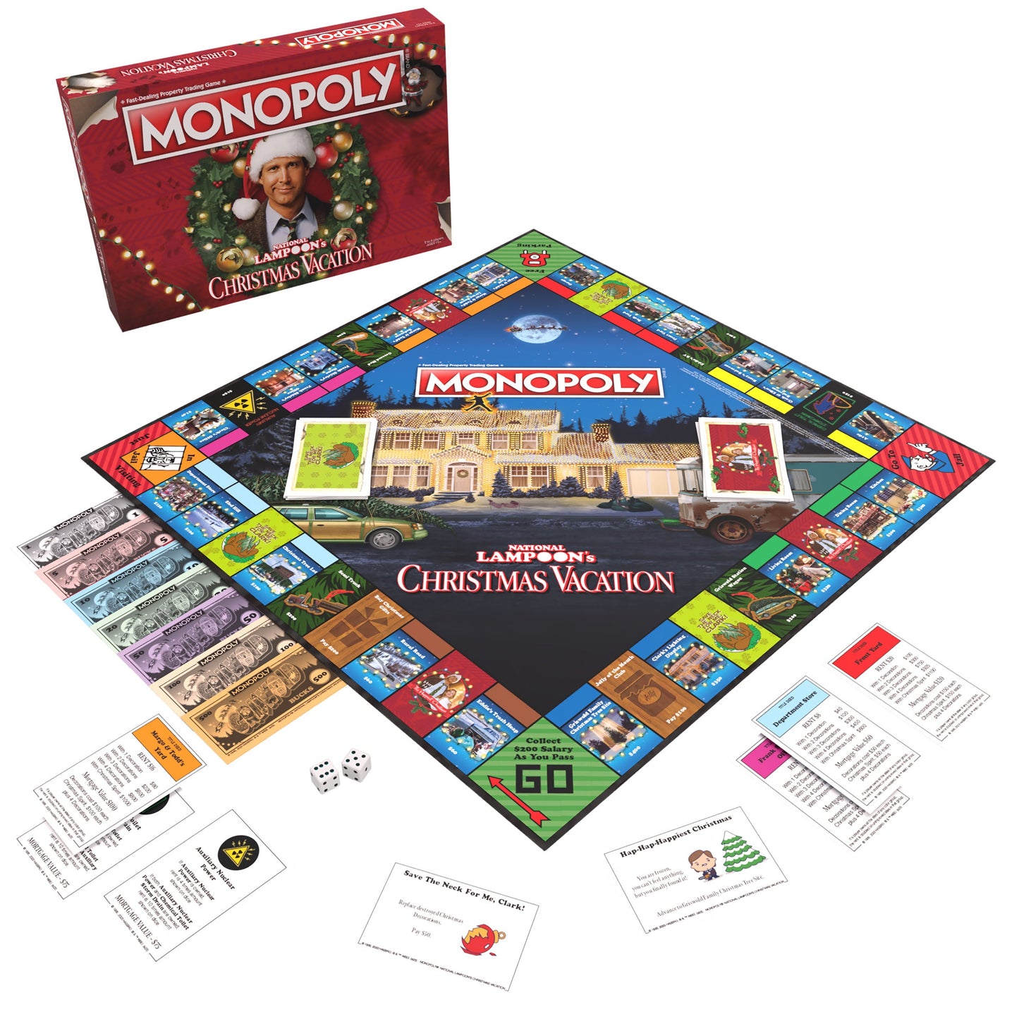MONOPOLY®: National Lampoon's Christmas Vacation - Board Game Cờ Tỷ Phú - The Op Games