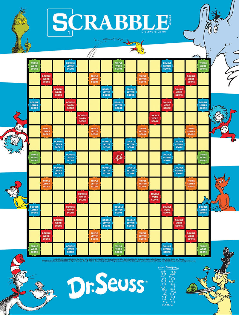 SCRABBLE®: Dr. Seuss - Trò chơi ghép chữ - The Op Games