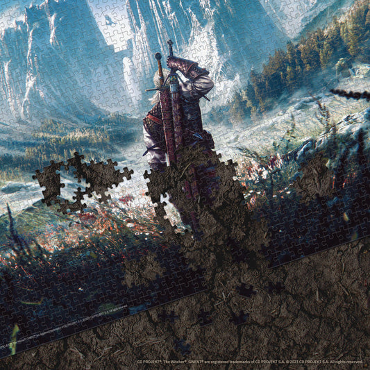 The Witcher "Skellige" 1,000 Piece Puzzle - Đồ chơi xếp hình 1000 mảnh - The Op Games