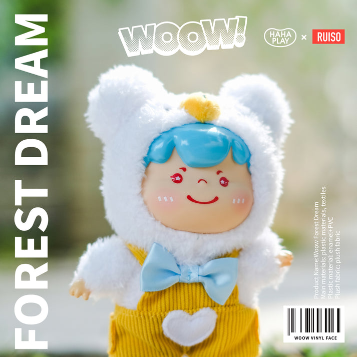 Woow Forest Dream - Blindbox Gấu Bông Plush Art Toy - HAHAPLAY