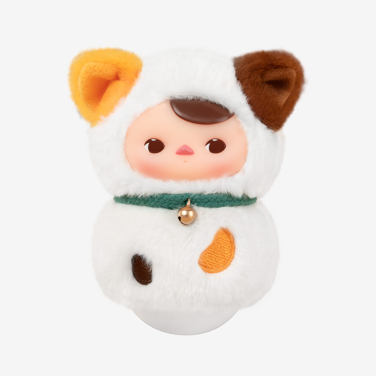 PUCKY Roly-Poly Kitty Series-Vinyl Plush Blind Box - Hộp Mù Thú Bông Pop Mart