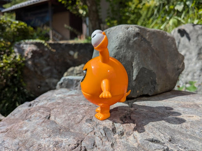 Orange Hosuky - Mô Hình Art Toy Sofubi Giới Hạn - Robin Tang Studio
