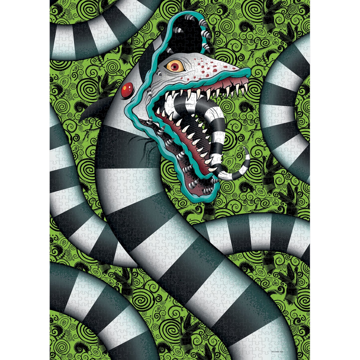 Beetlejuice "Sandworm!" 1,000 Piece Puzzle - Trò chơi xếp hình 1000 mảnh - The Op Games
