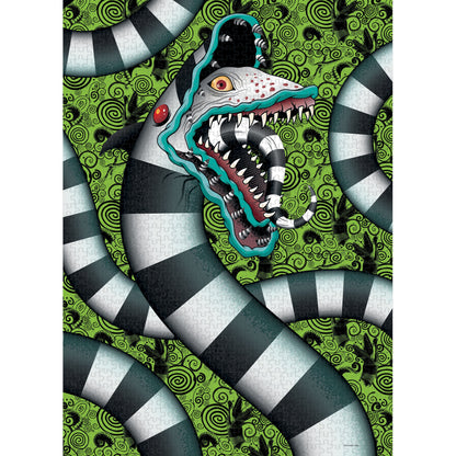 Beetlejuice "Sandworm!" 1,000 Piece Puzzle - Trò chơi xếp hình 1000 mảnh - The Op Games