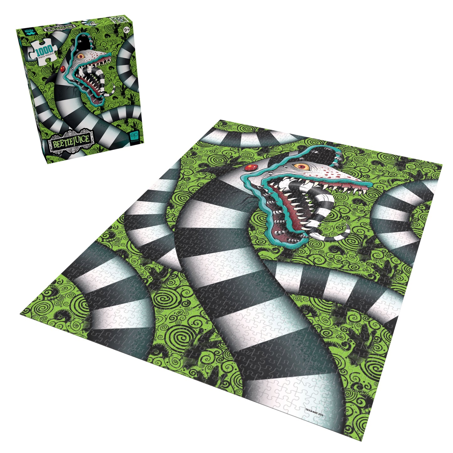 Beetlejuice "Sandworm!" 1,000 Piece Puzzle - Trò chơi xếp hình 1000 mảnh - The Op Games
