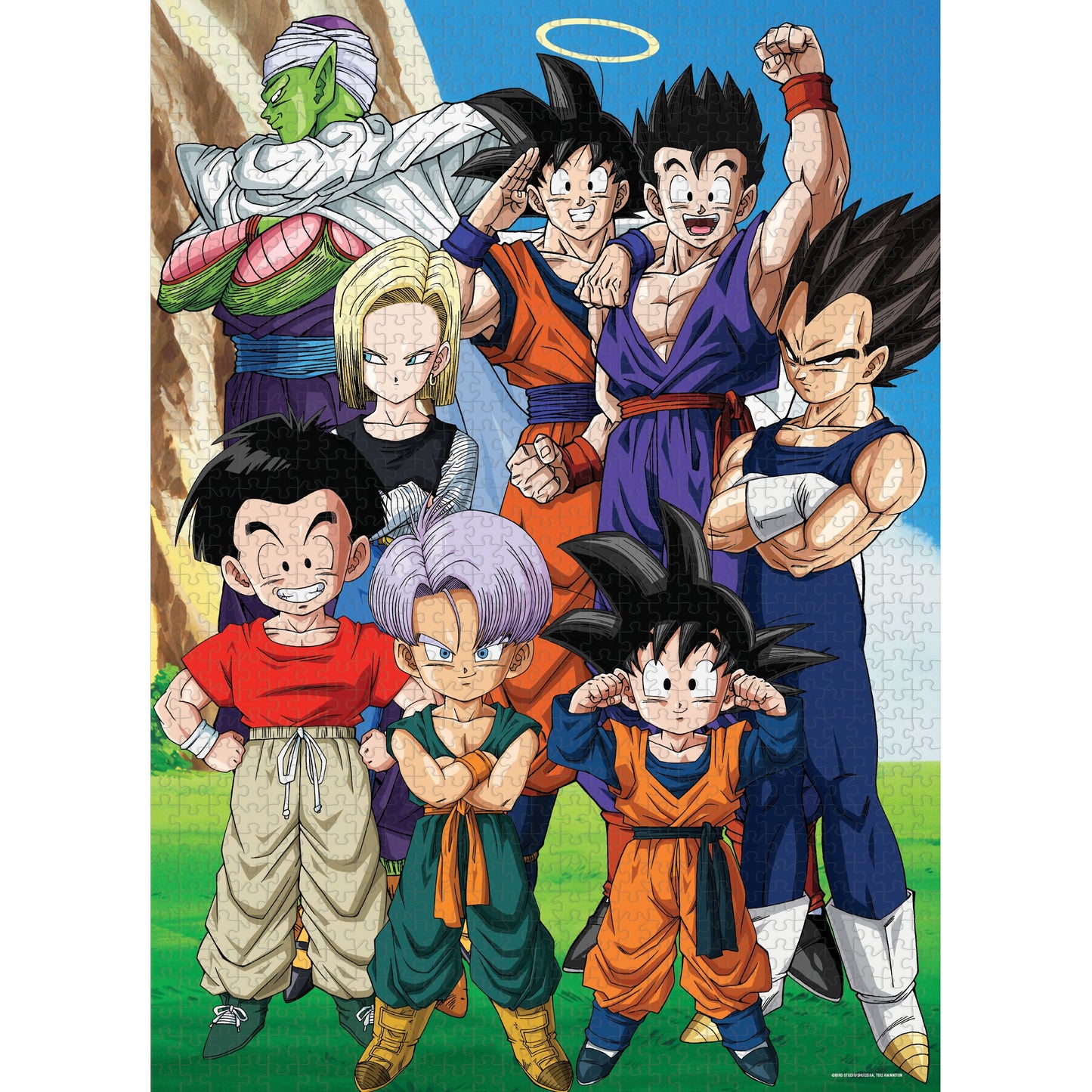 DRAGON BALL Z "BUU SAGA" 1,000 Piece Puzzle - Trò chơi xếp hình 1000 mảnh - The Op Games - Hình ảnh bổ sung 5