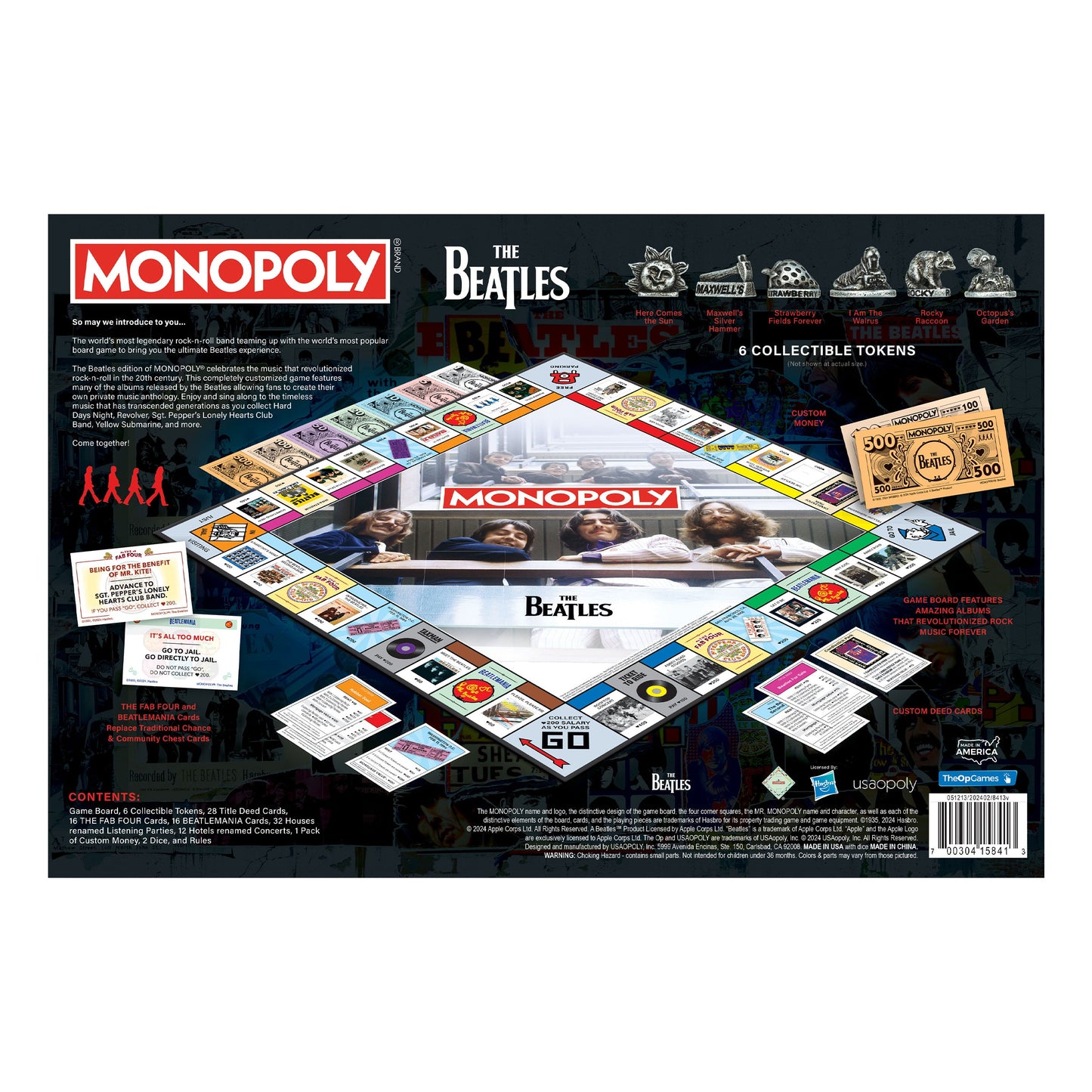 MONOPOLY®: The Beatles - Cờ tỷ phú phiên bản ban nhạc The Beatles - The Op Games