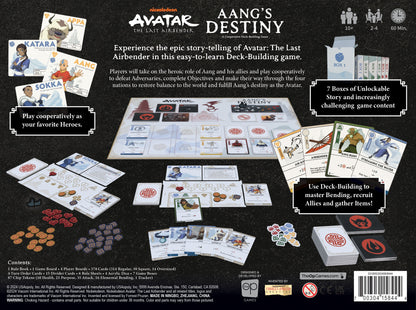 Avatar The Last Airbender: Aang's Destiny - Board Game Xây Dựng Bộ Bài Hợp Tác - The Op Games