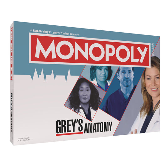 MONOPOLY®: Grey's Anatomy - Trò chơi cờ tỷ phú chủ đề y khoa - The Op Games