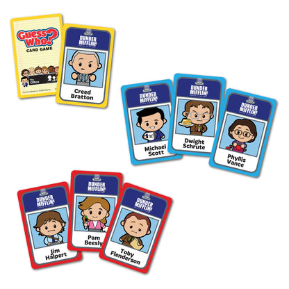 GUESS WHO® Card Game: The Office - Trò chơi thẻ bài đoán nhân vật - The Op Games
