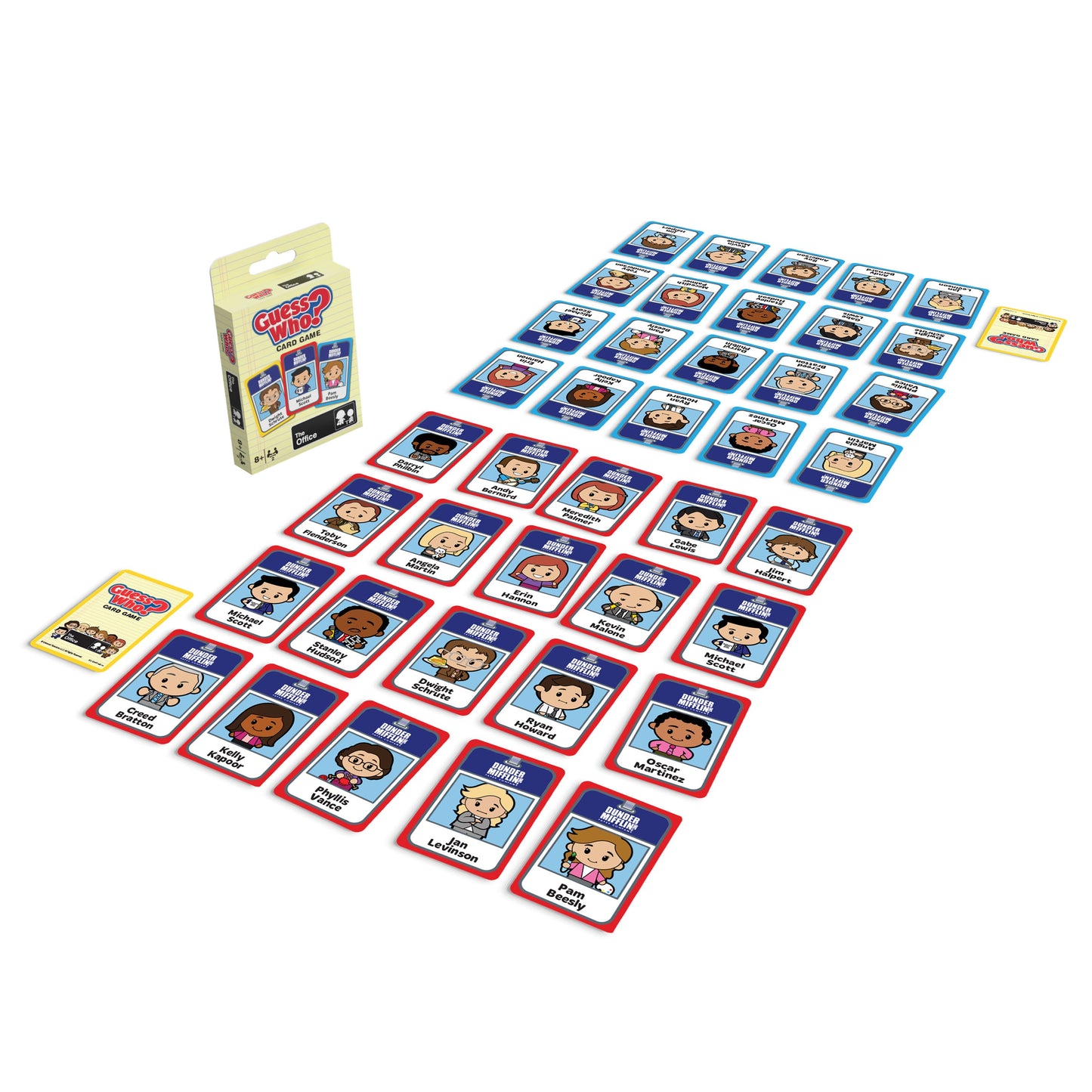 GUESS WHO® Card Game: The Office - Trò chơi thẻ bài đoán nhân vật - The Op Games
