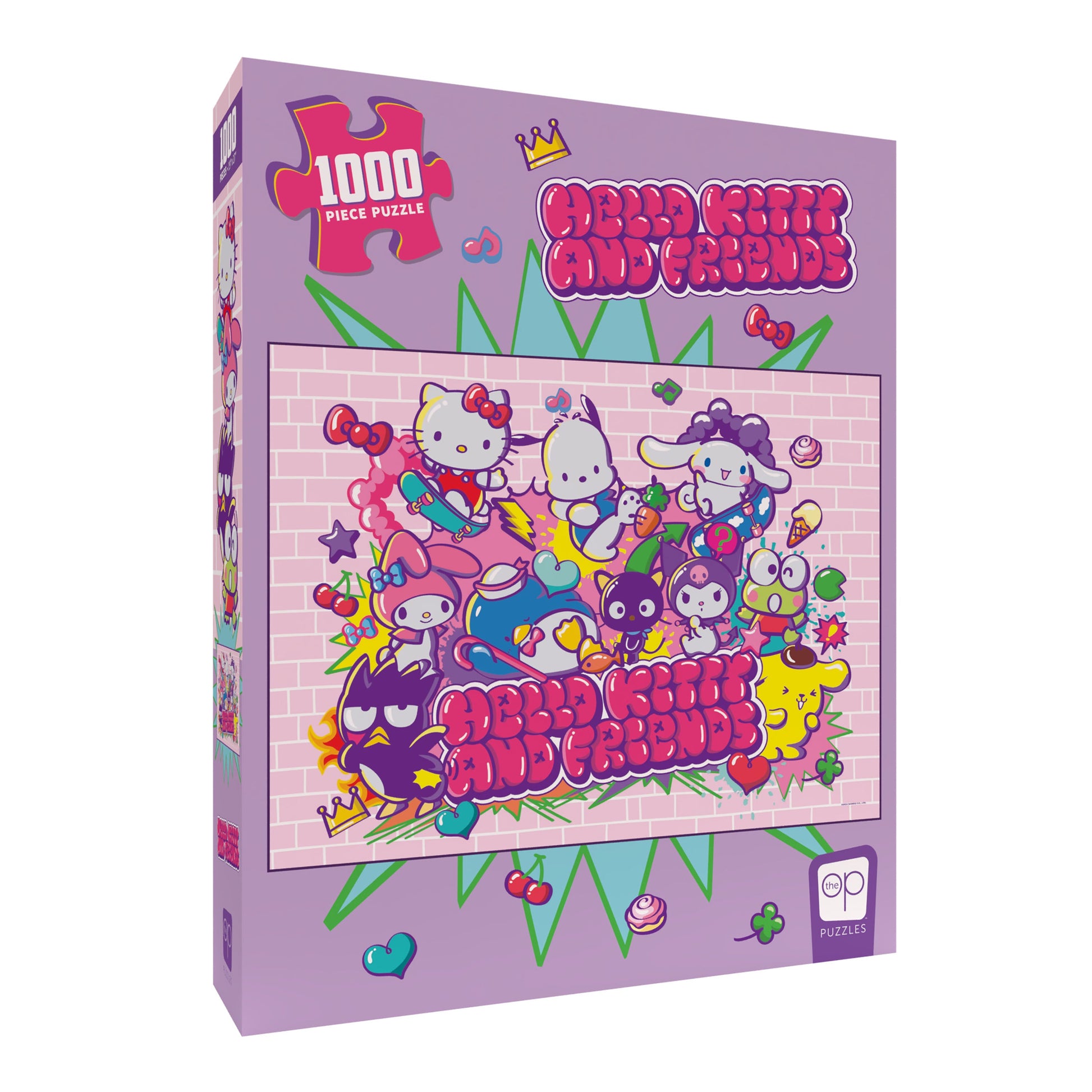 Hello Kitty® and Friends "Tokyo Skate" 1,000 Piece Puzzle - Trò chơi xếp hình 1000 mảnh - The Op Games - Hình ảnh sản phẩm
