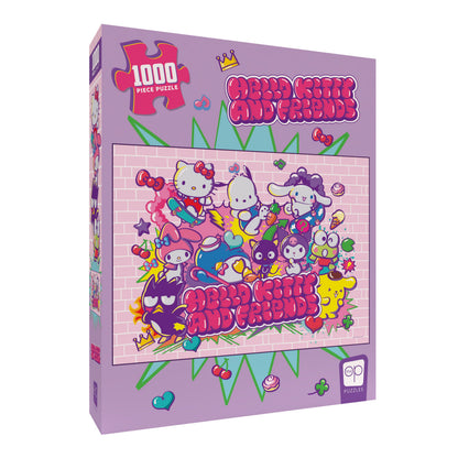 Hello Kitty® and Friends "Tokyo Skate" 1,000 Piece Puzzle - Trò chơi xếp hình 1000 mảnh - The Op Games - Hình ảnh sản phẩm