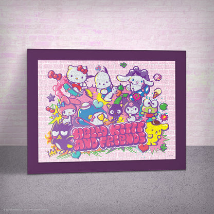 Hello Kitty® and Friends "Tokyo Skate" 1,000 Piece Puzzle - Trò chơi xếp hình 1000 mảnh - The Op Games