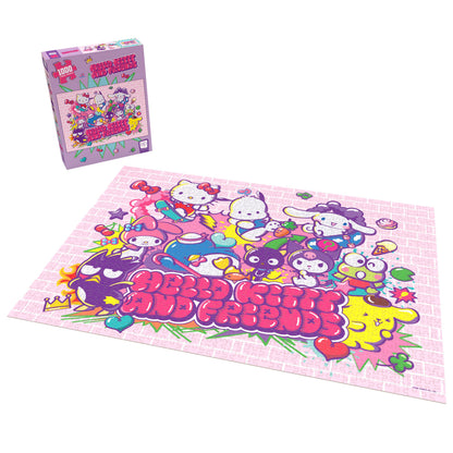 Hello Kitty® and Friends "Tokyo Skate" 1,000 Piece Puzzle - Trò chơi xếp hình 1000 mảnh - The Op Games - Hình ảnh chi tiết 2