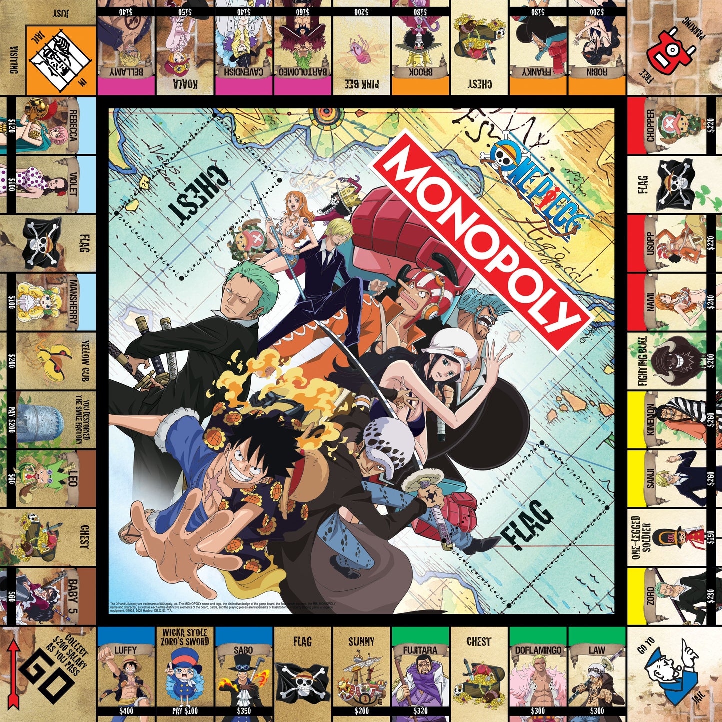 Cờ Tỷ Phú MONOPOLY®: One Piece Edition