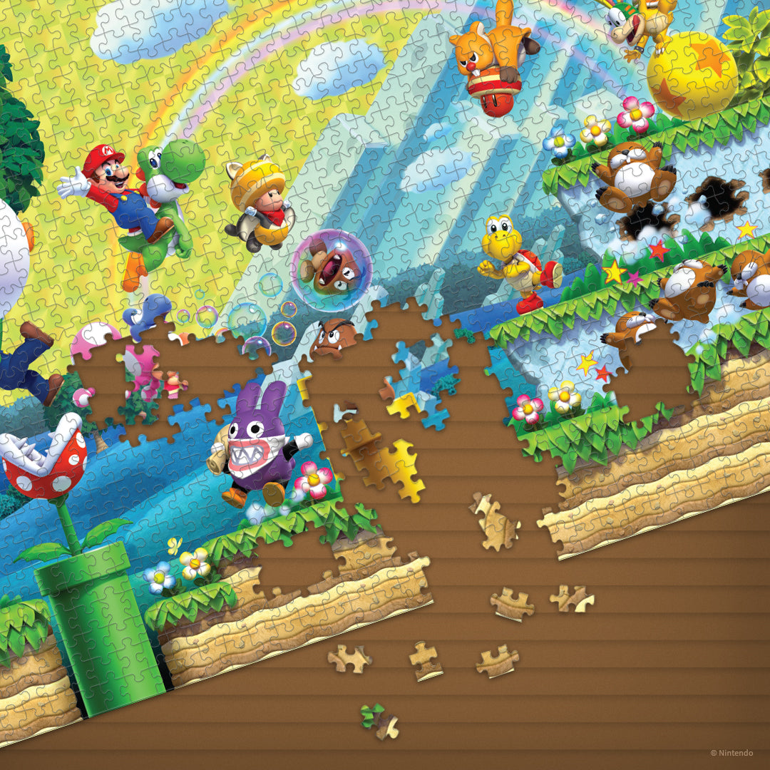 Super Mario "Chaos & Fun" 1,000 Piece Puzzle - Đồ chơi xếp hình 1000 mảnh - The Op Games