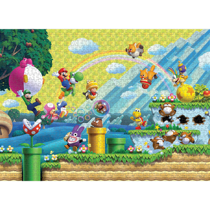 Super Mario "Chaos & Fun" 1,000 Piece Puzzle - Đồ chơi xếp hình 1000 mảnh - The Op Games
