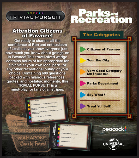 TRIVIAL PURSUIT®: Parks & Recreation - Trò chơi trí tuệ Trivia - The Op Games