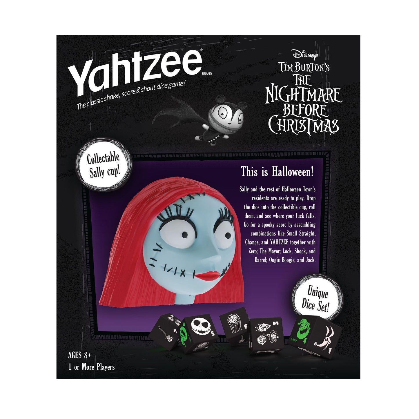YAHTZEE®: Disney The Nightmare Before Christmas - Sally - Trò chơi xúc xắc - The Op Games