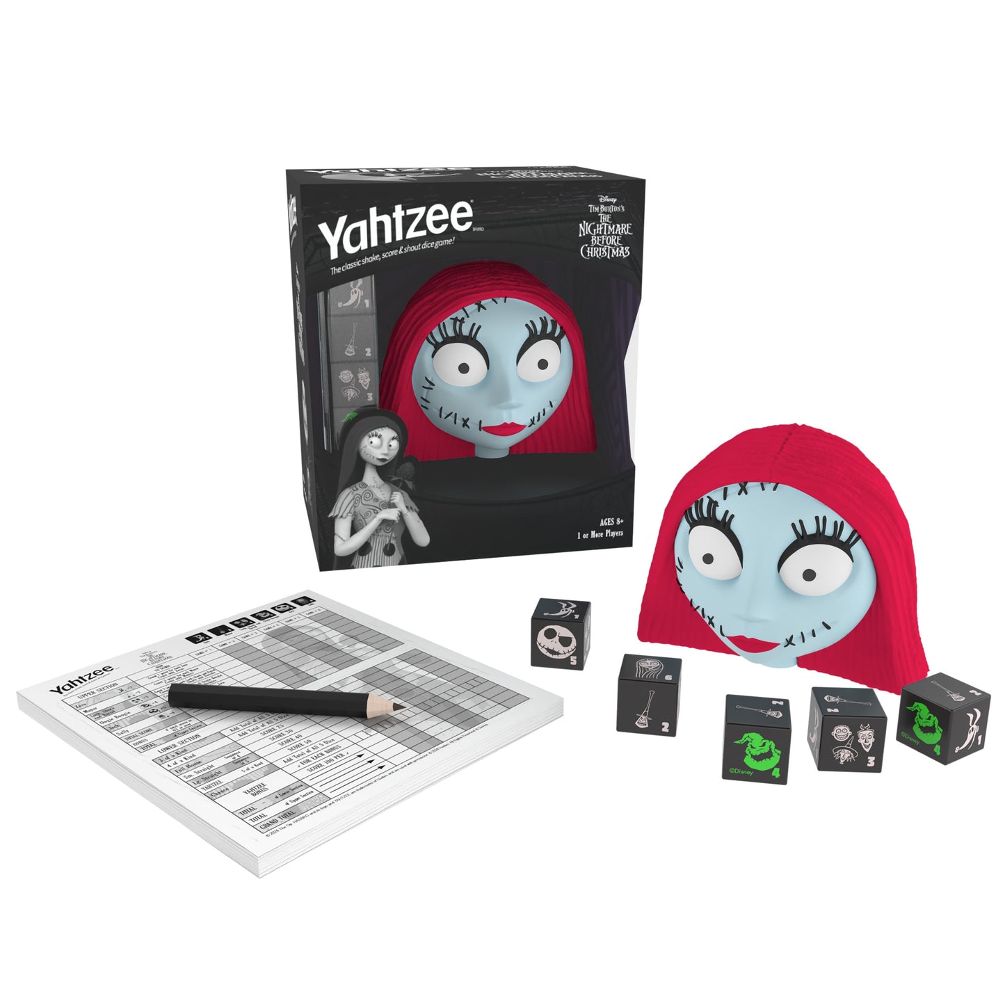 YAHTZEE®: Disney The Nightmare Before Christmas - Sally - Trò chơi xúc xắc - The Op Games